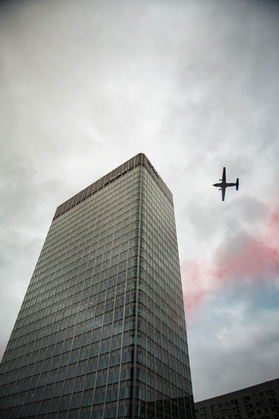 Air show parade for the French National Day, Paris, France, 14 Juillet 2021, (Nos Dren).