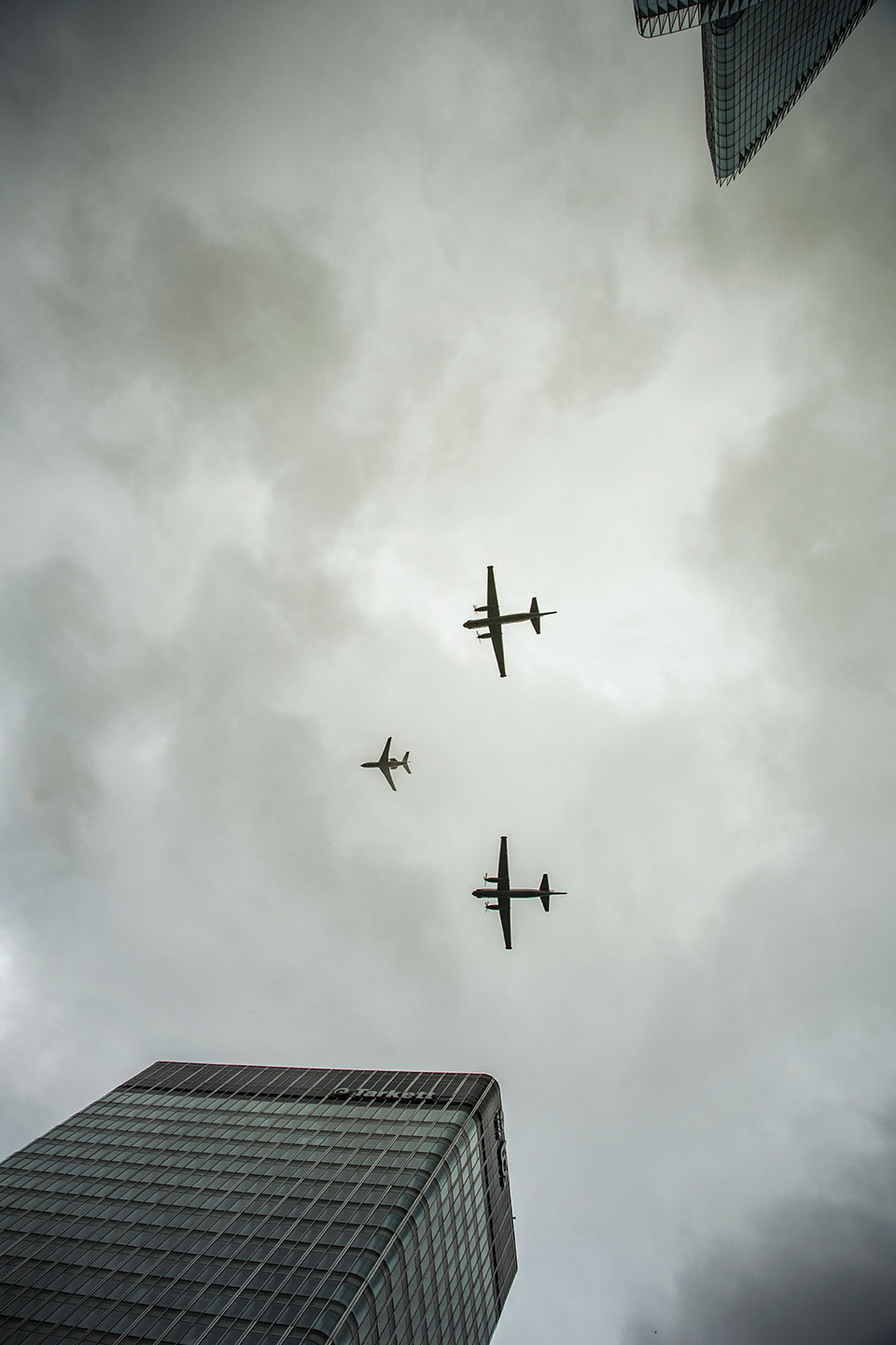 Air show parade for the French National Day, Paris, France, 14 Juillet 2021, (Nos Dren).