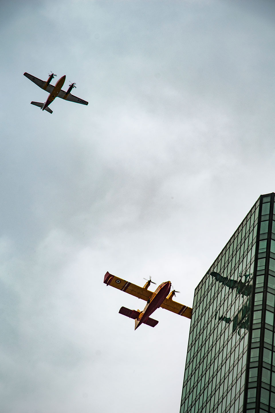 Air show parade for the French National Day, Paris, France, 14 Juillet 2021, (Nos Dren).
