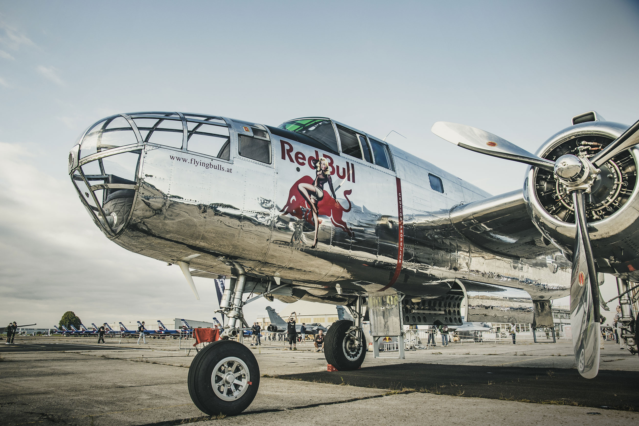 B-25J Mitchell bomber, Flying Bulls, Air Legend 2021, Nos Dren