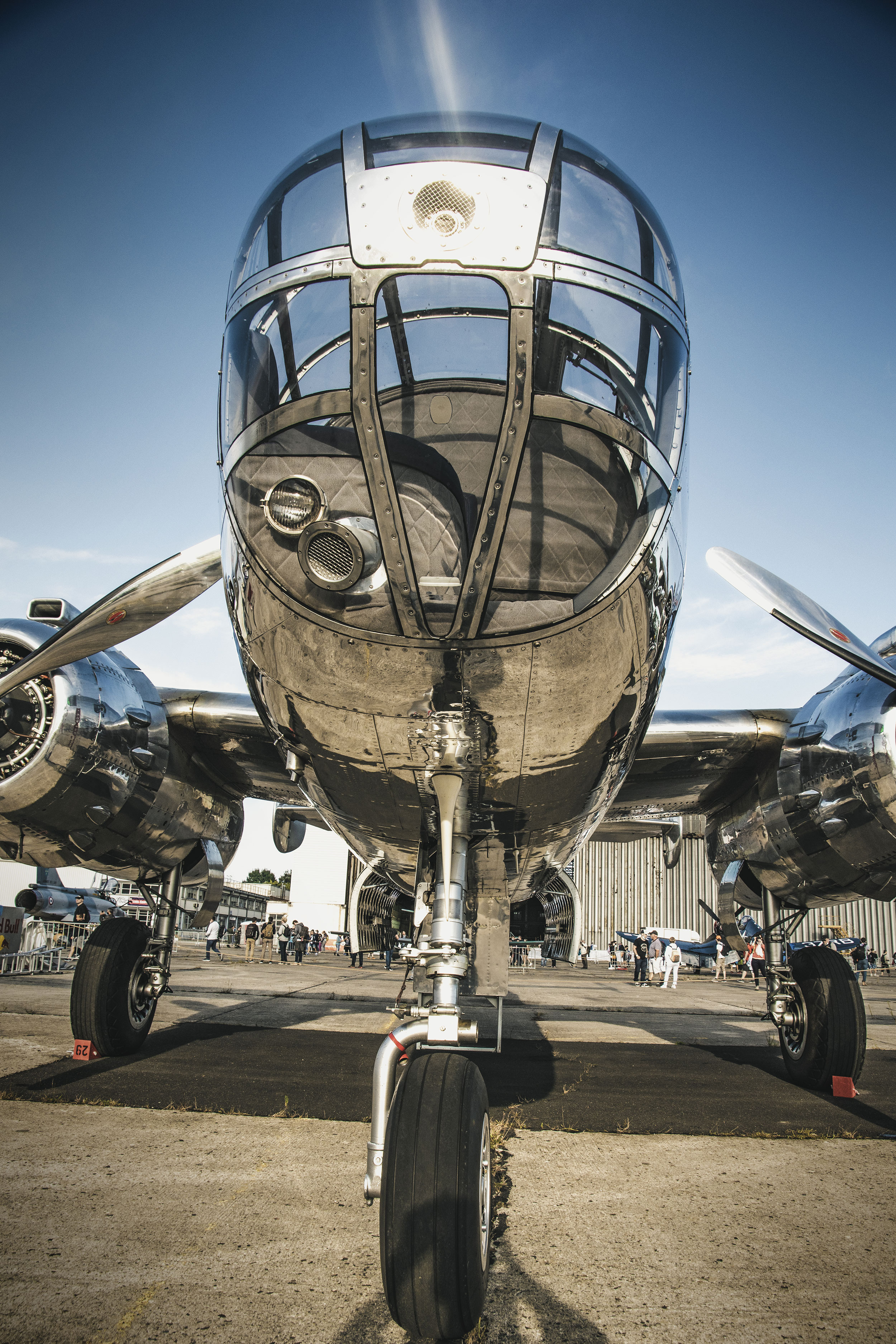 B-25J Mitchell bomber, Flying Bulls, Air Legend 2021, Nos Dren