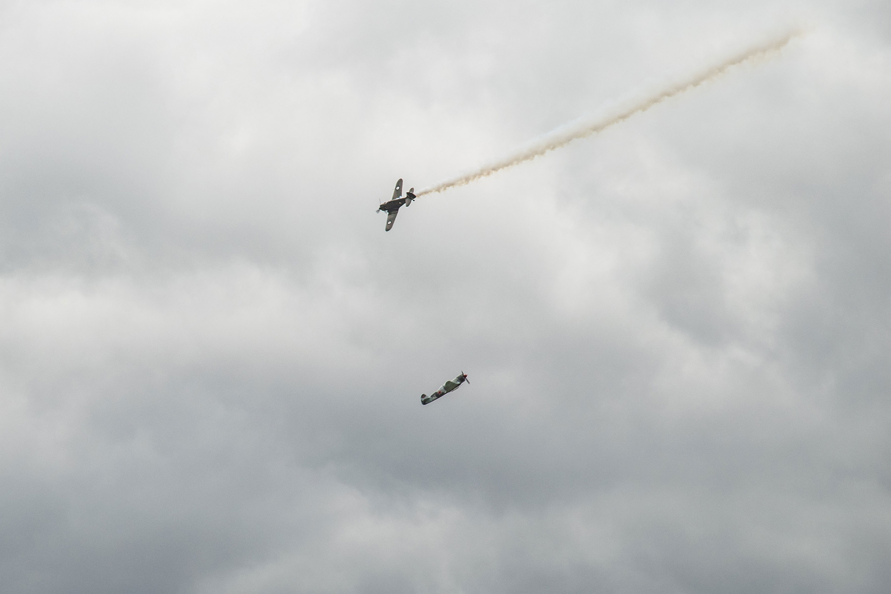 CAC Boomerang, Pilot: Remko Sijben, Australian Air Force, with YAK 3, Air Legend 2021, Nos Dren