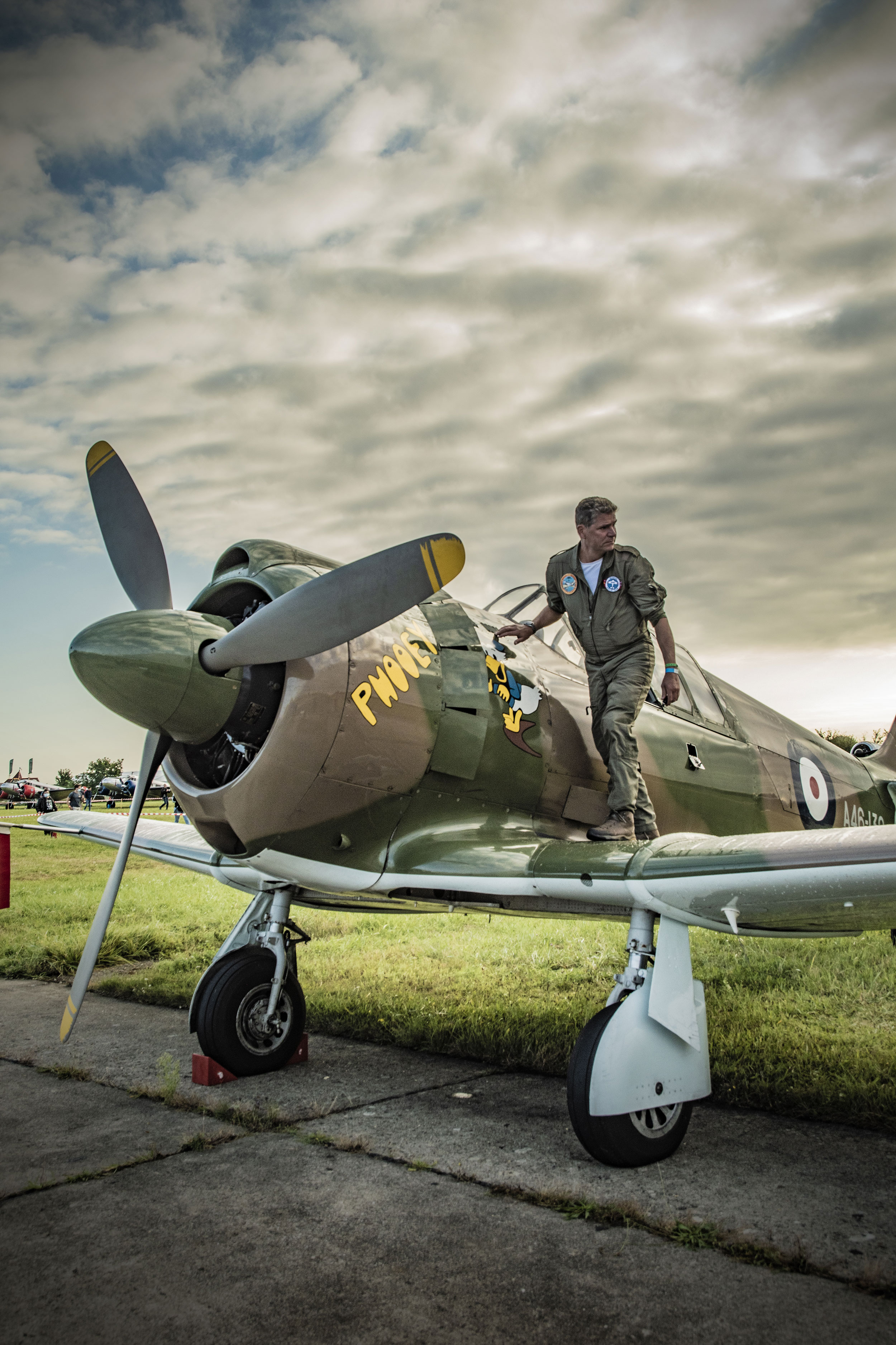 CAC Boomerang, Pilot: Remko Sijben, Australian Air Force, Air Legend 2021, Nos Dren