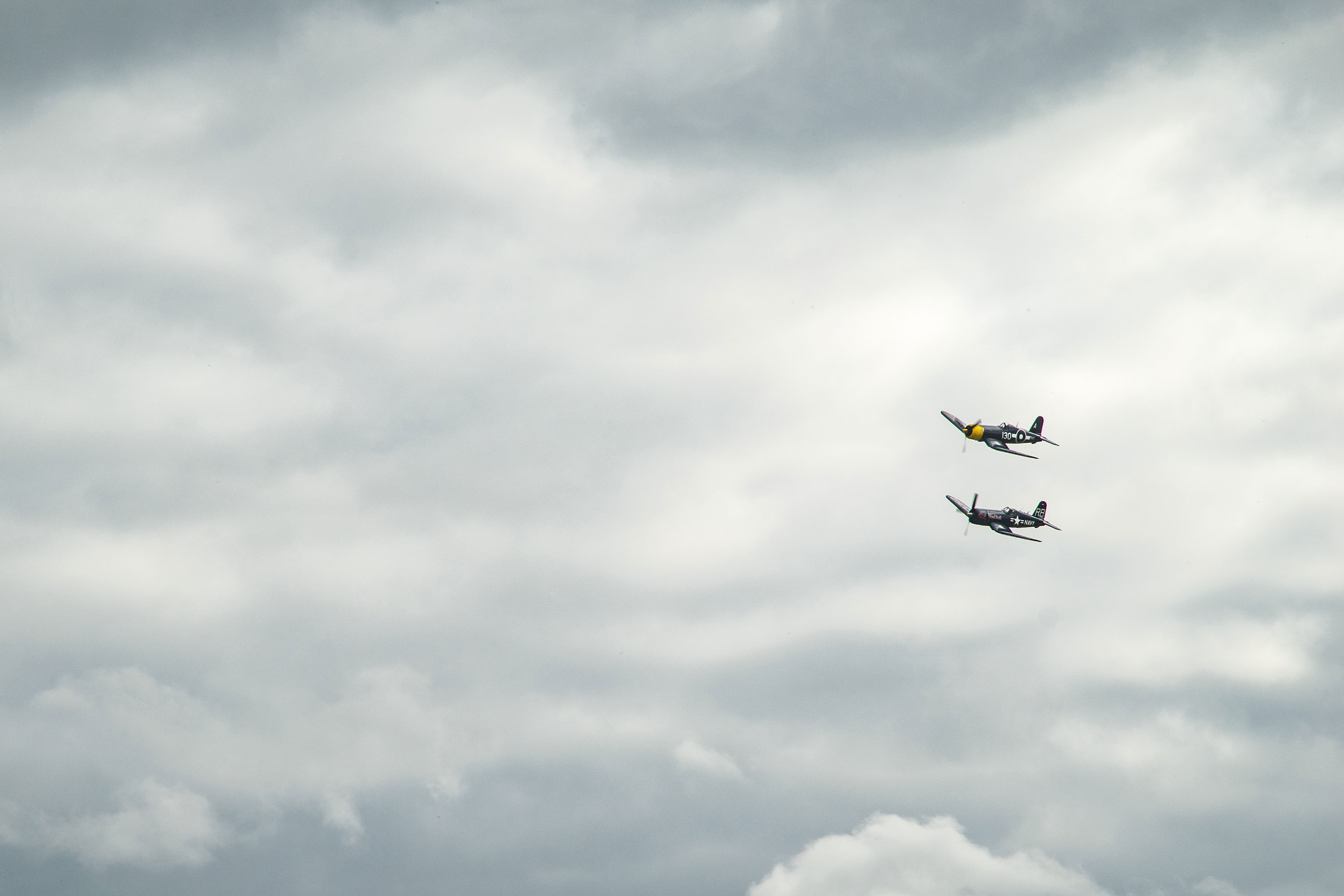 Chance Vought FG-1D Corsair and Corsair F4U-4, Air Legend 2021, Nos Dren