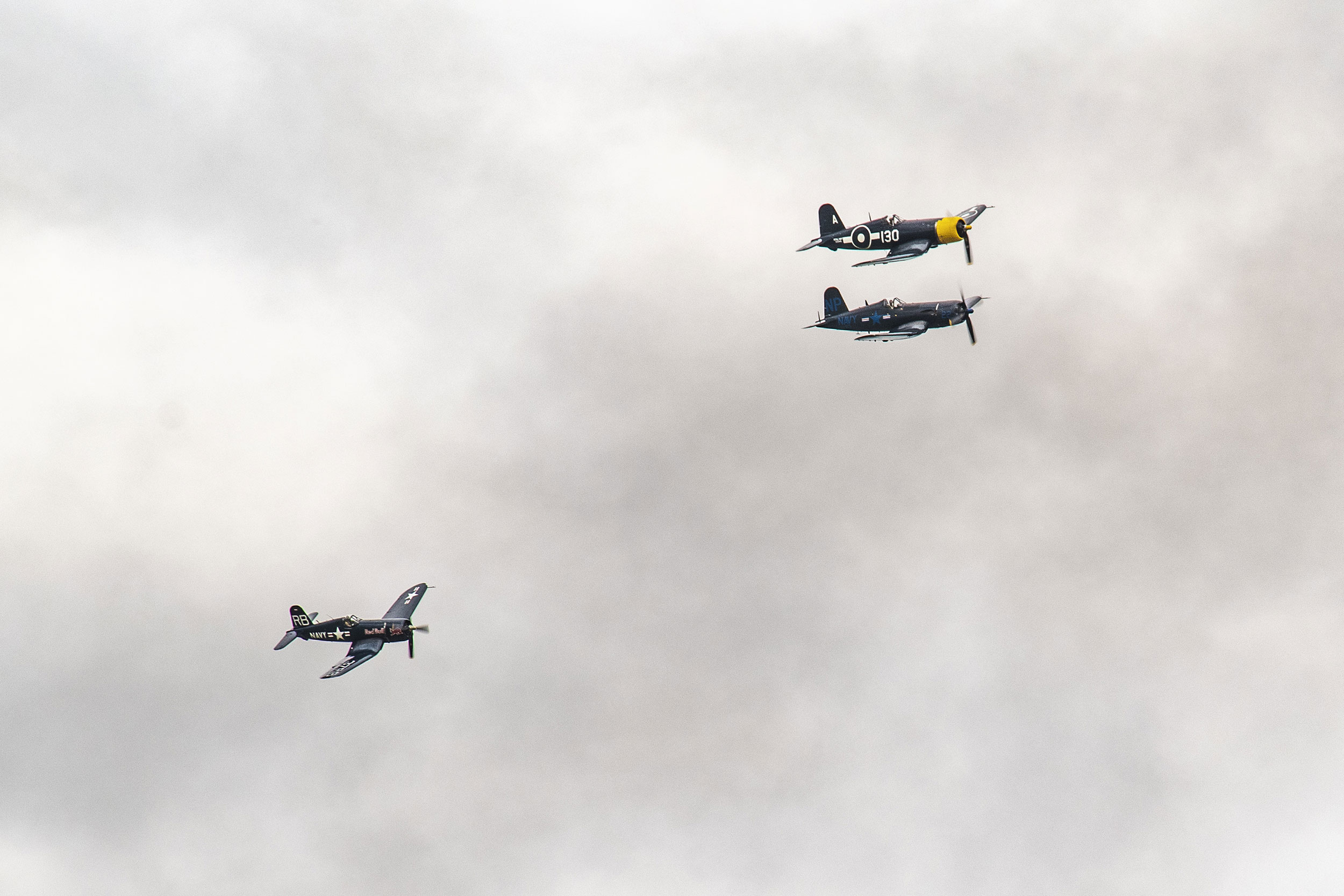 Chance Vought FG-1D Corsair and Corsair F4U-4, Air Legend 2021, Nos Dren