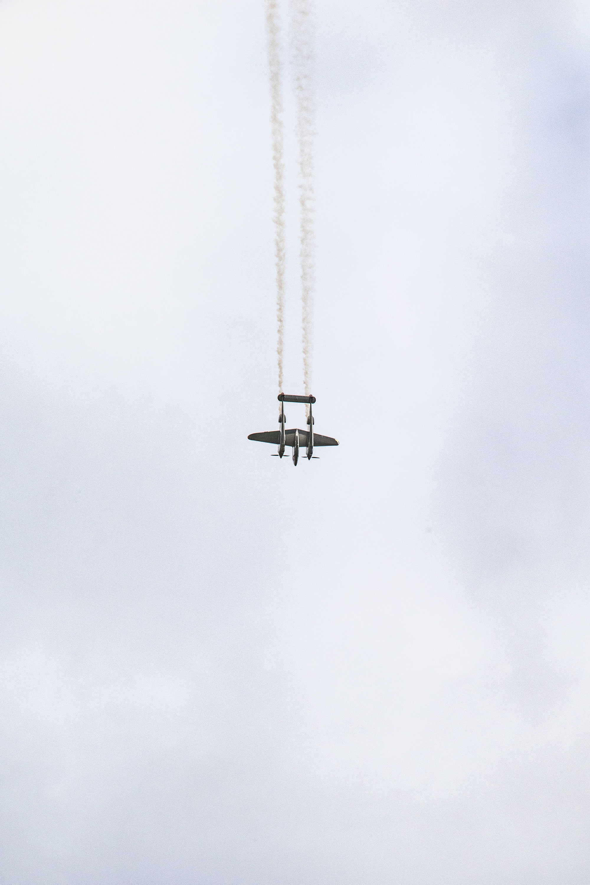 Lockheed P38 Lightning fighter, Operator: Flying Bulls, Pilot: Raimund Riedmann, Air Legend 2021, Nos Dren