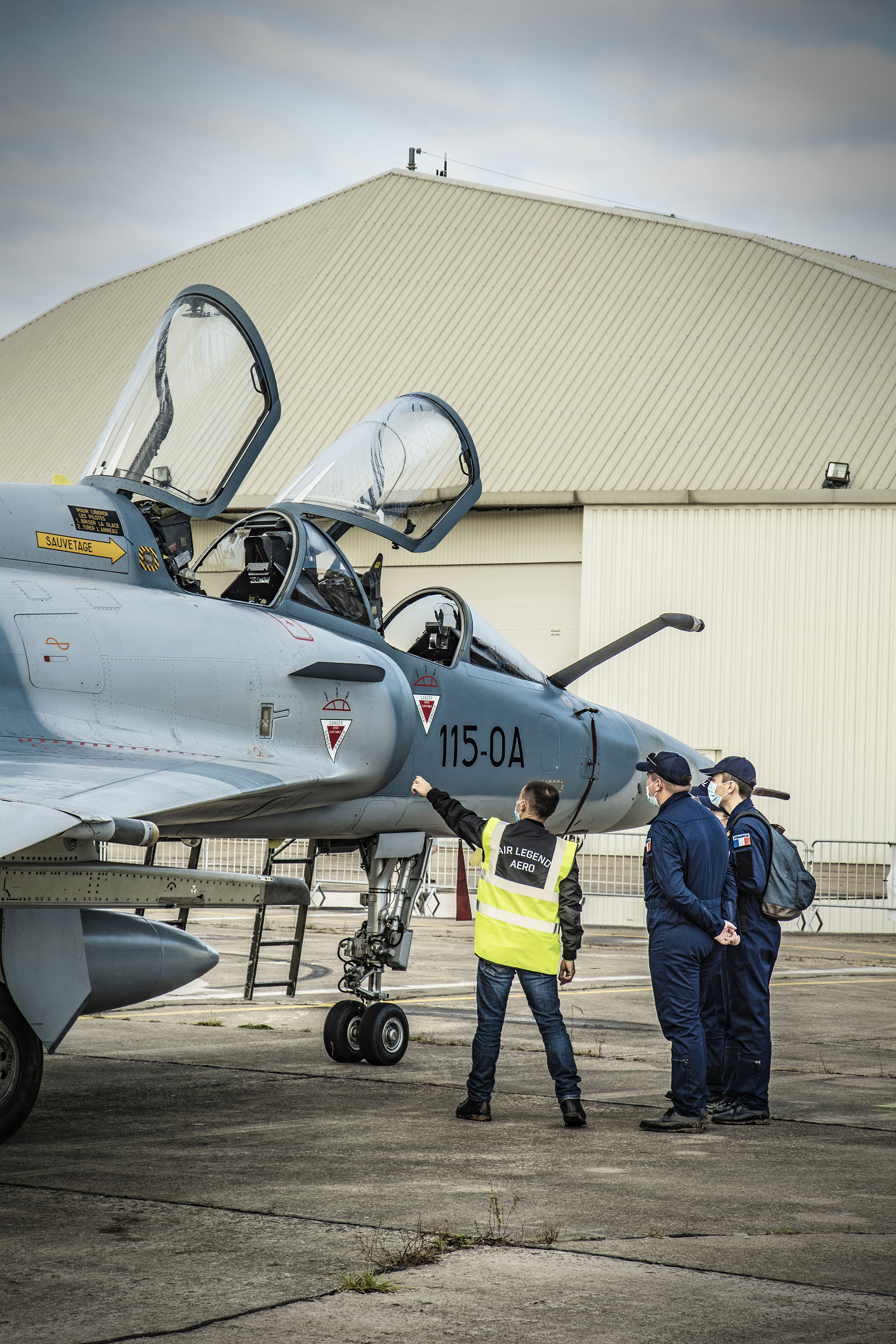 Mirage 2000C, Operator: Armée de l'Air et de l'Espace, EC25 Ile de France, Tactical Display, Patrouille Gusto, Air Legend 2021, Nos Dren