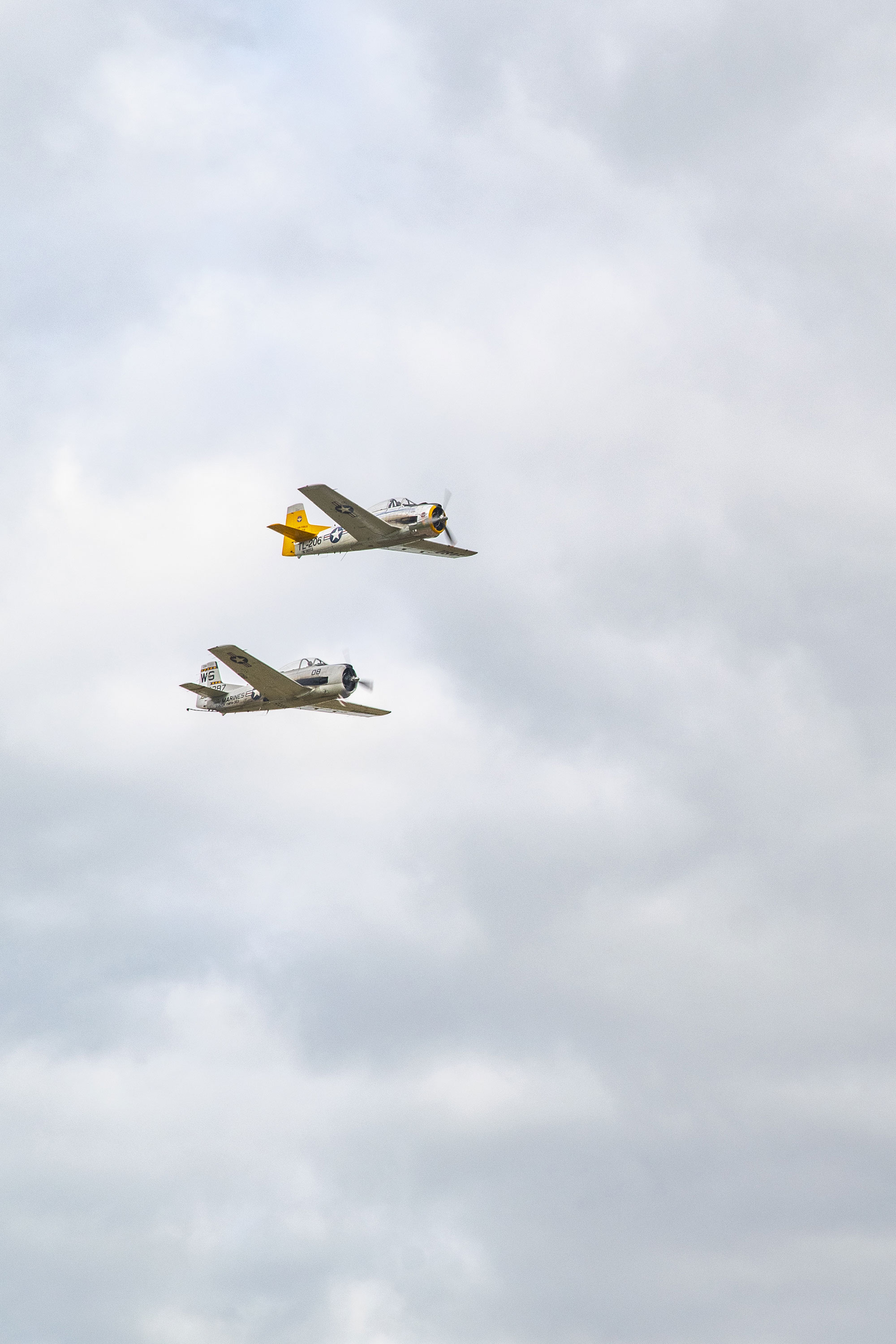 North American T-28A Fennec and T-28C Trojan, Air Legend 2021, Nos Dren