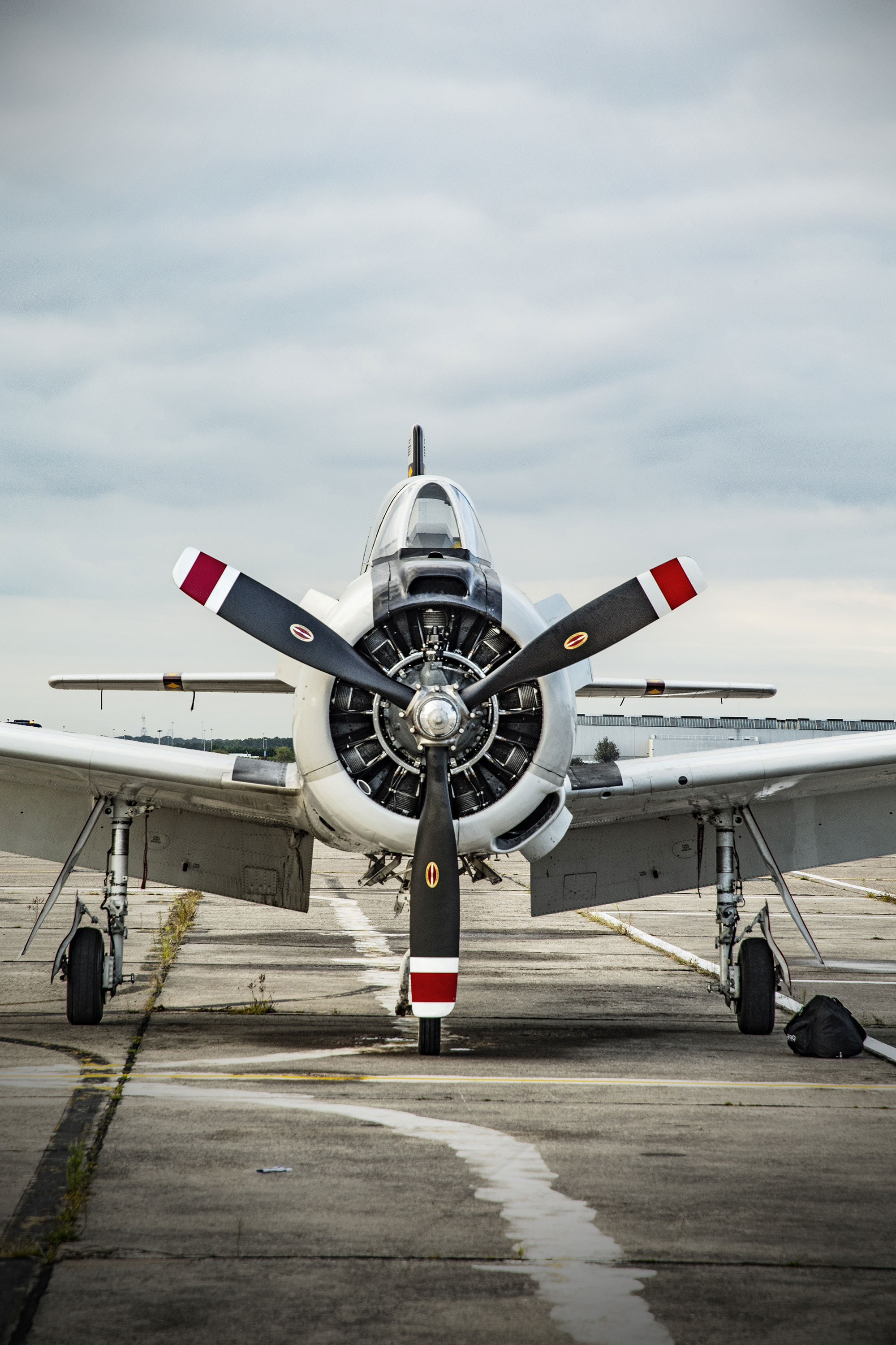 North American T-28C Trojan trainer, Operator: F-AZRB, Pilot: Frédéric Olivier, US Navy, Air Legend 2021, Nos Dren