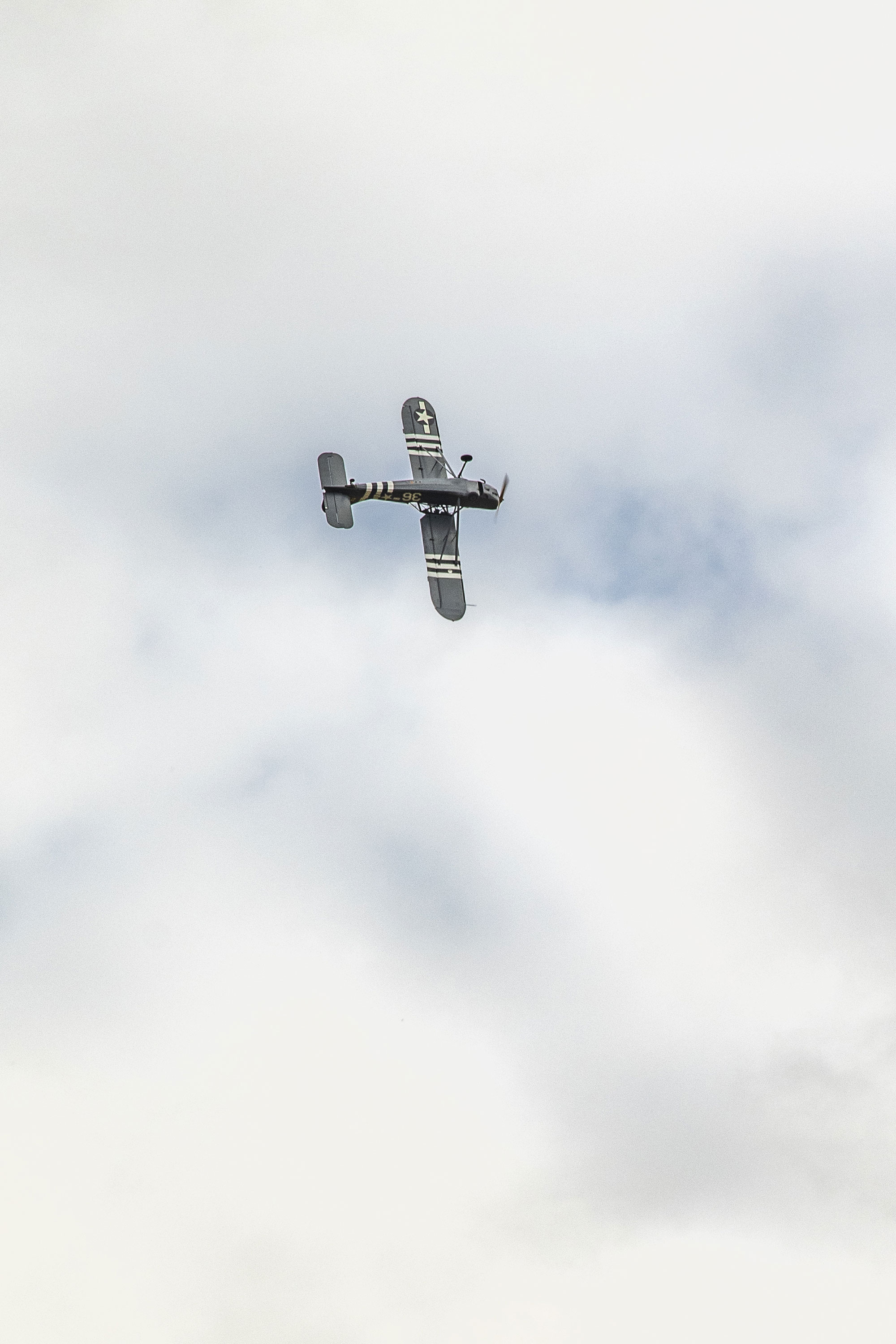 Piper L-4B, Pilot: Martin Hodeau, USAF, Air Legend 2021, Nos Dren