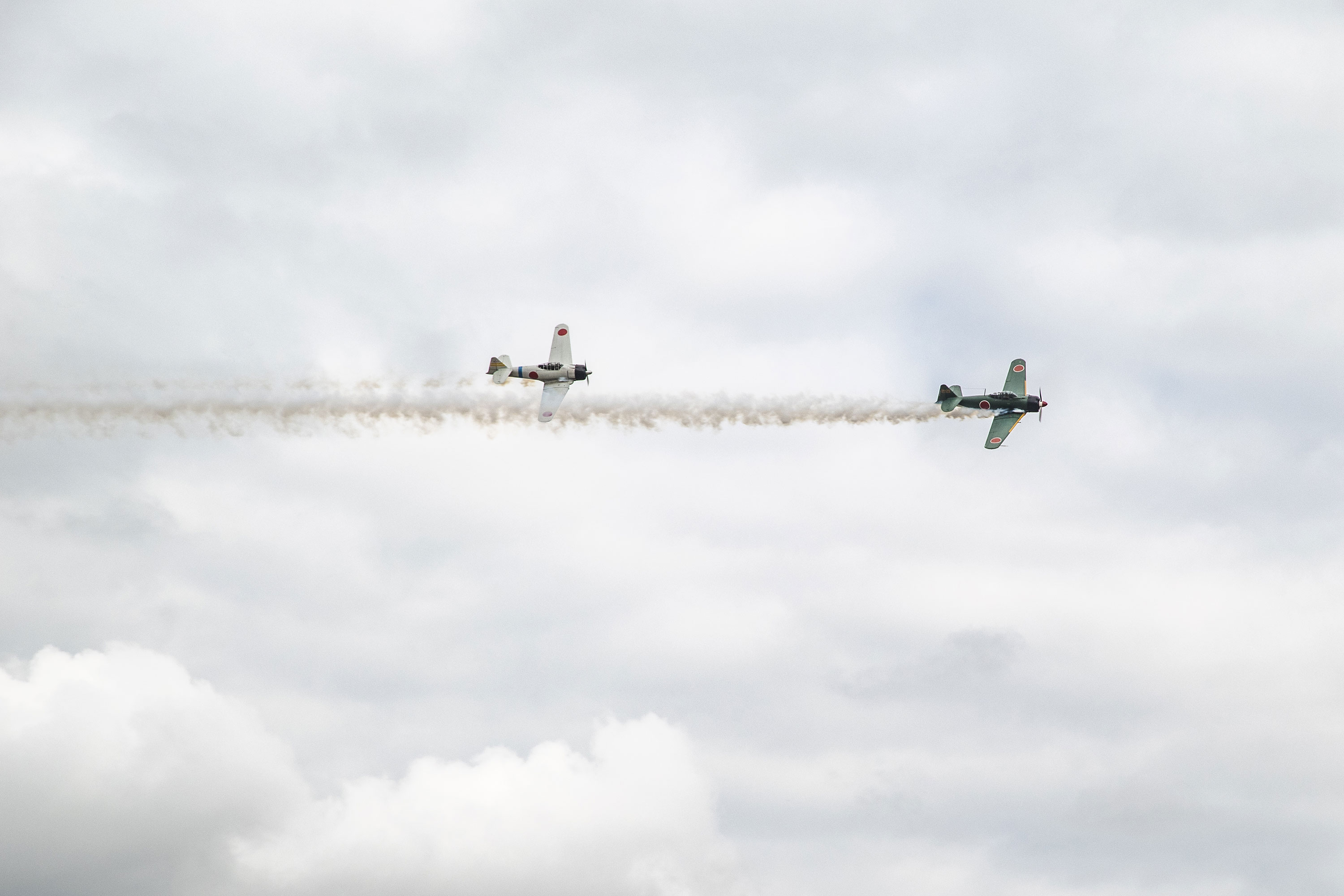 T-6 ZERO (Zero Marine), Operator: Aeroretro, and T-6 ZERO F-AZZM, Operator: AJBS, Air Legend 2021, Nos Dren