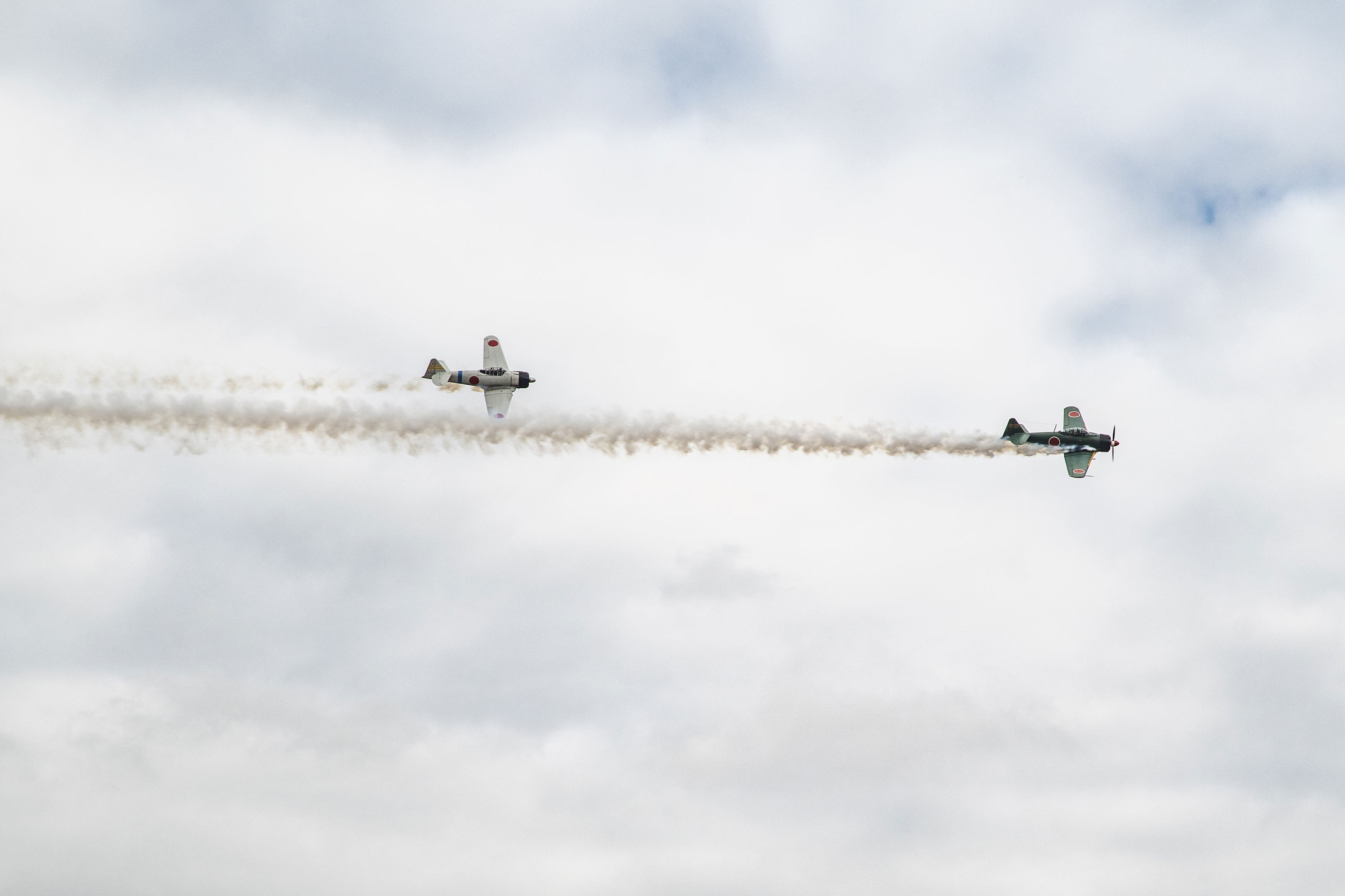 T-6 ZERO (Zero Marine), Operator: Aeroretro, and T-6 ZERO F-AZZM, Operator: AJBS, Air Legend 2021, Nos Dren