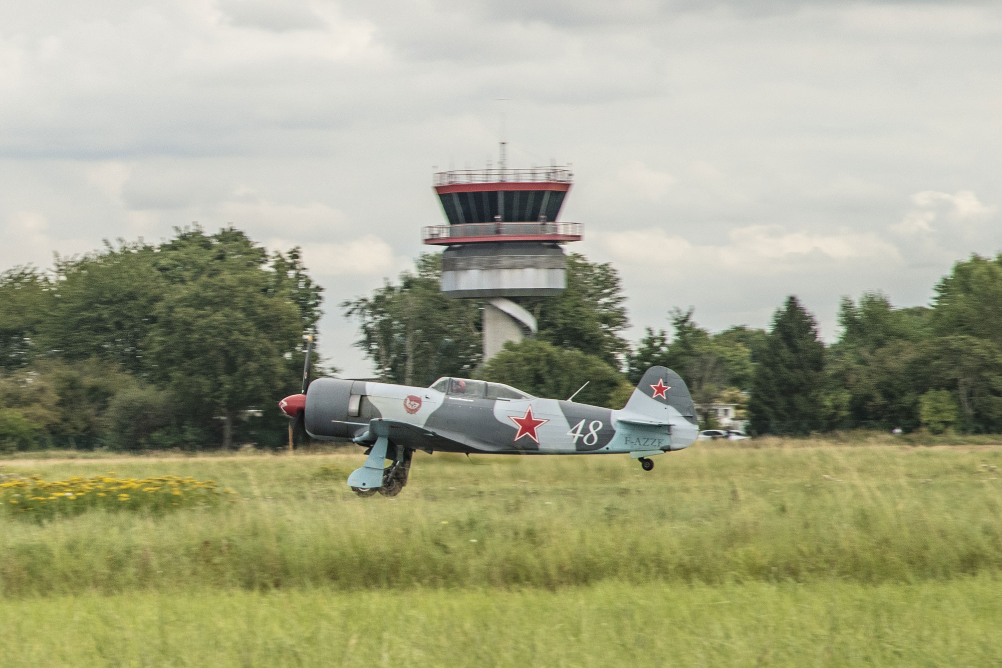 Yak 3 fighter, Operator: Yak Association NL, Pilot: Rick Van der Graaf, Soviet AF, Air Legend 2021, Nos Dren