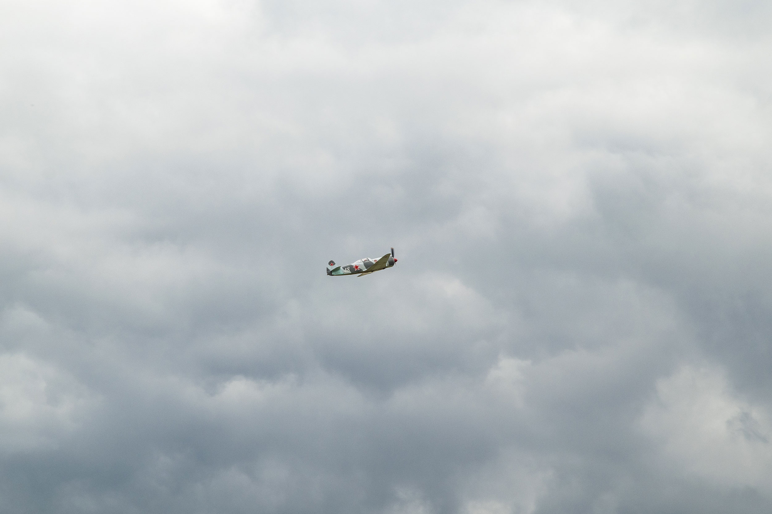 Yak 3 fighter, Operator: Yak Association NL, Pilot: Rick Van der Graaf, Soviet AF, Air Legend 2021, Nos Dren