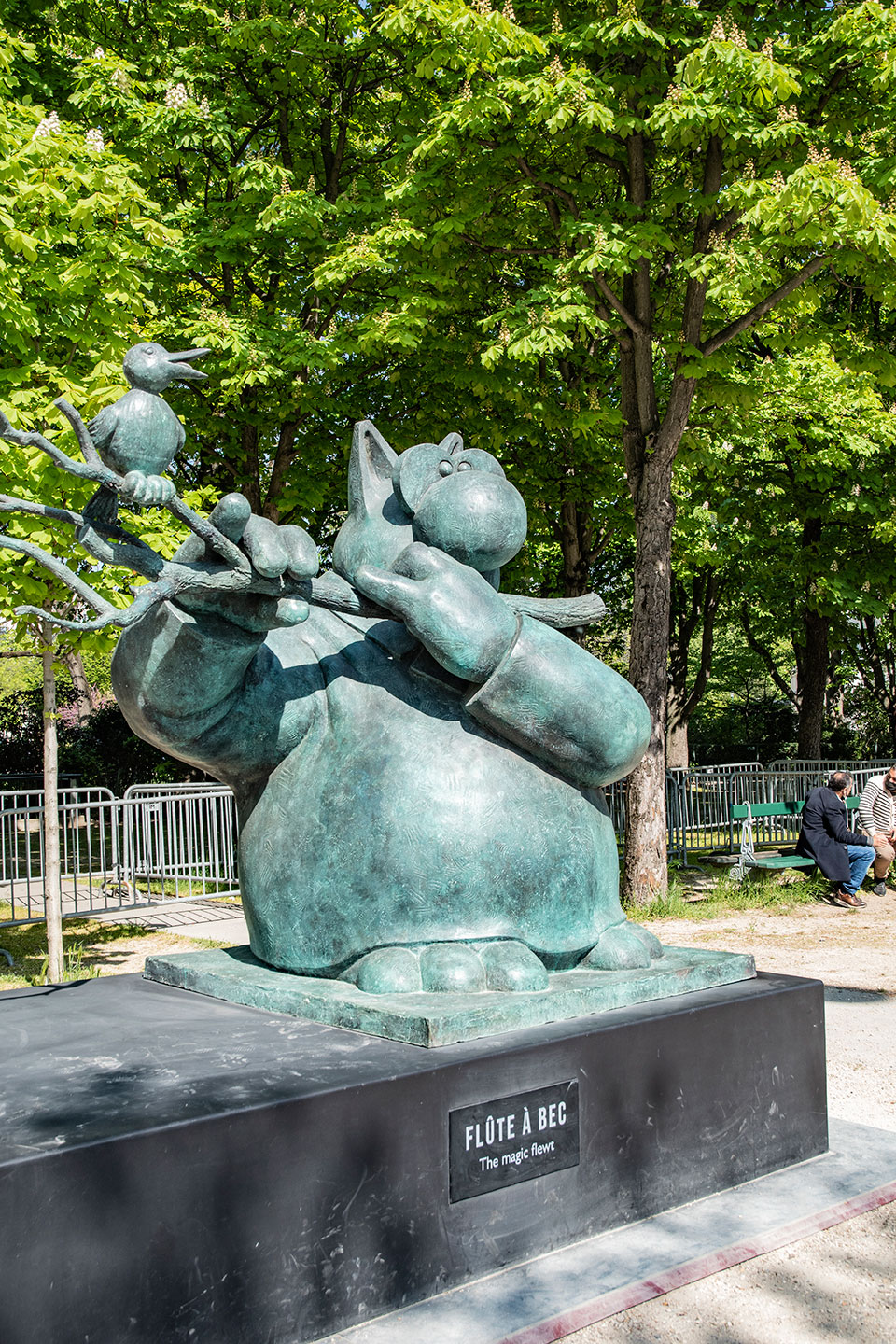 Le Chat de Geluck, Avenue des Champs Elysées, Paris, France, March 2021, (Nos Dren).
