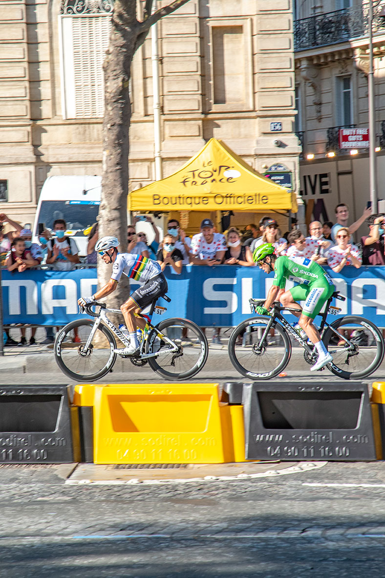 Arrival of the Tour de France on the Champs Elysées, Paris, France, July 18, 2021, (Nos Dren).