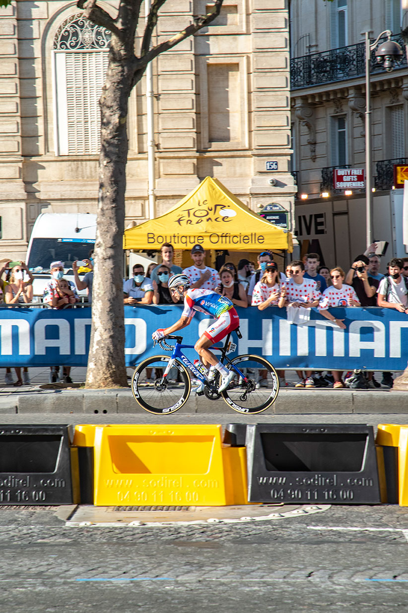 Arrival of the Tour de France on the Champs Elysées, Paris, France, July 18, 2021, (Nos Dren).
