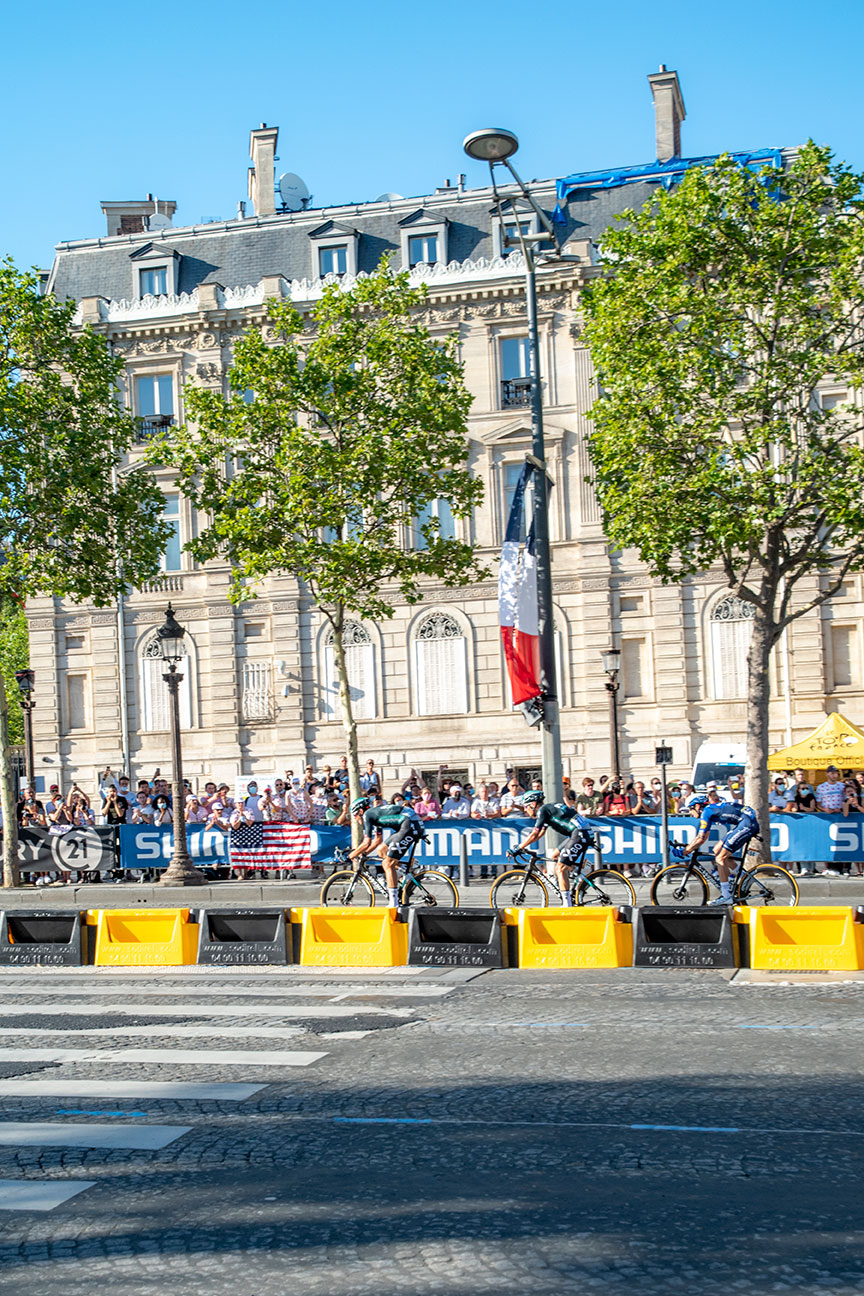 Arrival of the Tour de France on the Champs Elysées, Paris, France, July 18, 2021, (Nos Dren).