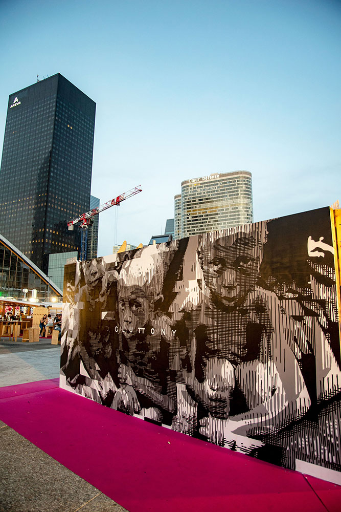 Urban Week Festival Paris La Defense, Street Art graffitti by Huariu, September 18, 2020, France, (Nos Dren).