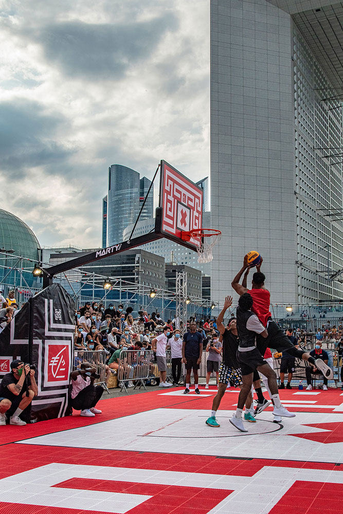 Urban Week Festival Paris La Defense, basketball, September 19, 2020, France, (Nos Dren).