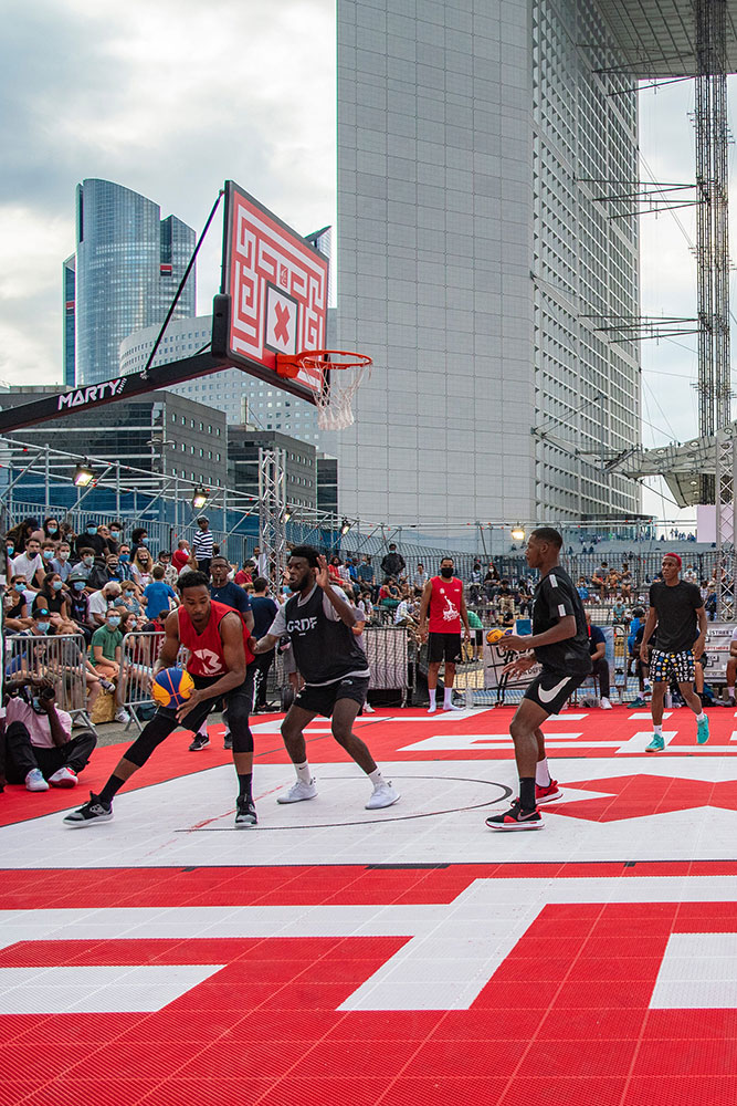 Urban Week Festival Paris La Defense, basketball, September 19, 2020, France, (Nos Dren).
