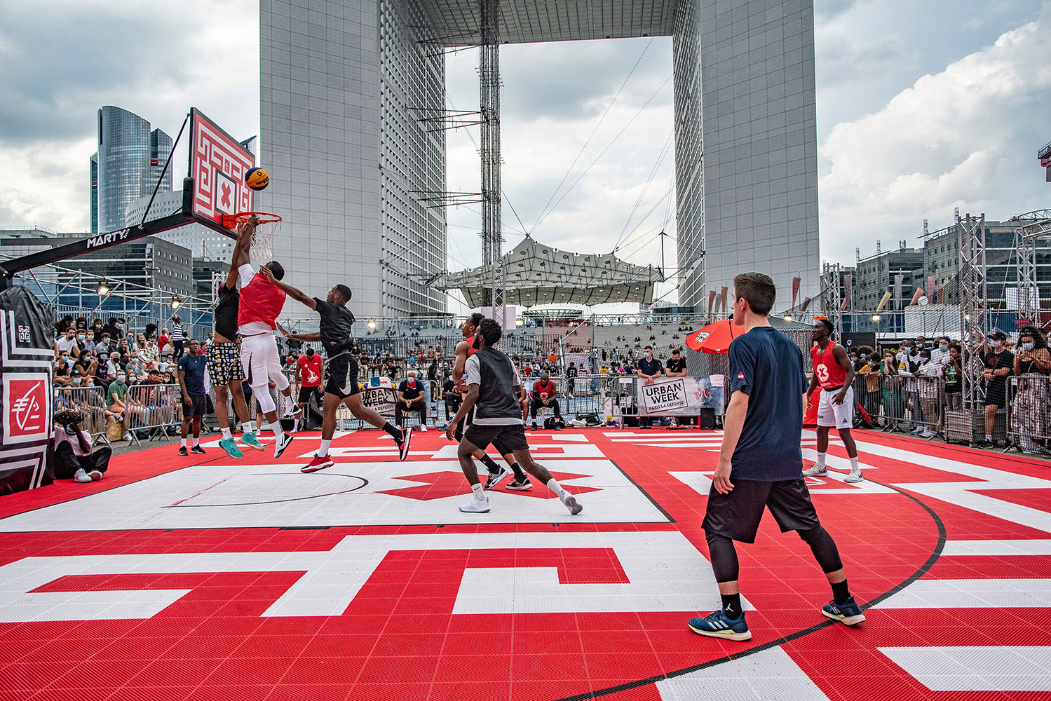 Urban Week Festival Paris La Defense, basketball, September 19, 2020, France, (Nos Dren).