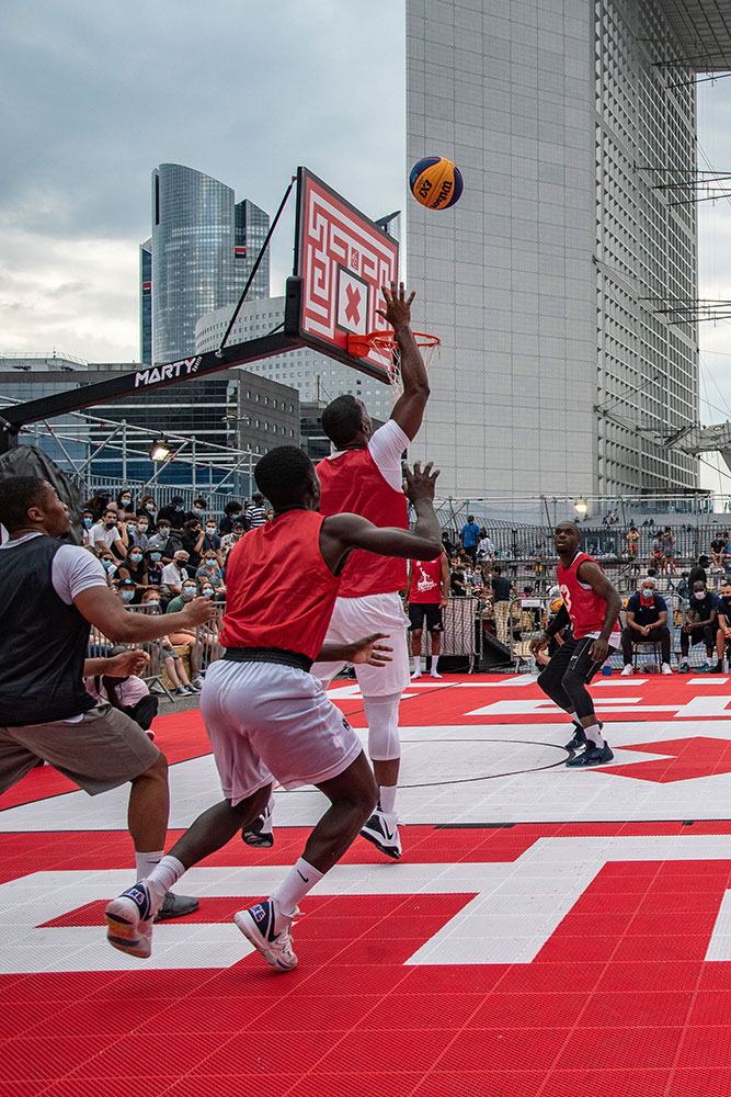Urban Week Festival Paris La Defense, basketball, September 19, 2020, France, (Nos Dren).