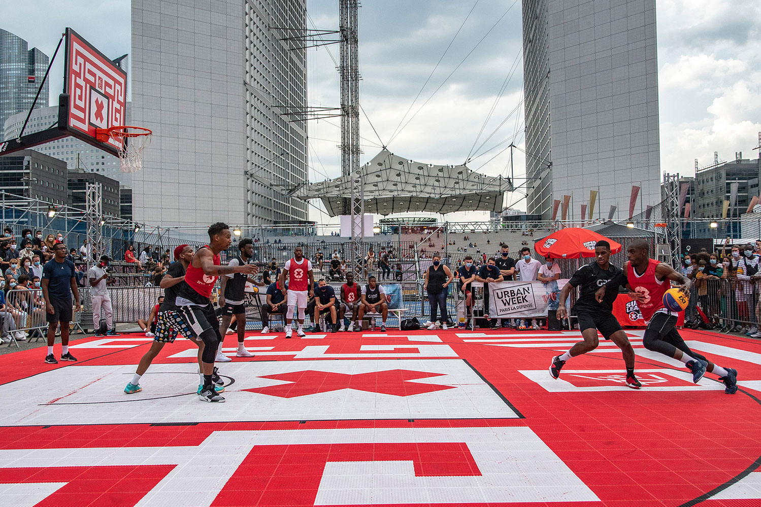 Urban Week Festival Paris La Defense, basketball, September 19, 2020, France, (Nos Dren).