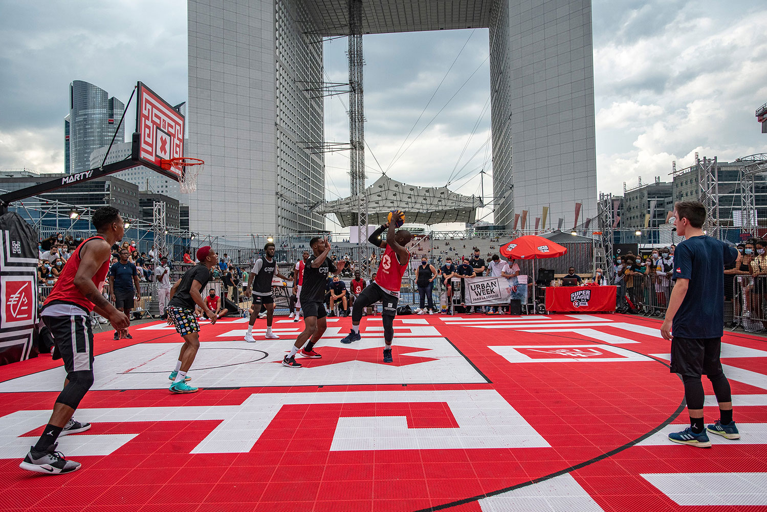 Urban Week Festival Paris La Defense, basketball, September 19, 2020, France, (Nos Dren).