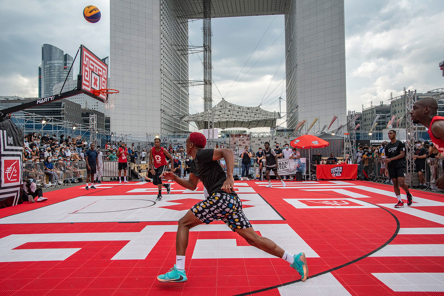 Urban Week Festival Paris La Defense, basketball, September 19, 2020, France, (Nos Dren).