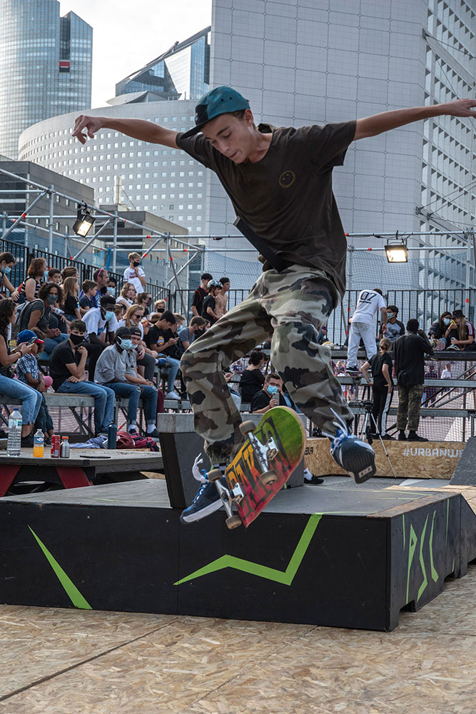 Urban Week Festival Paris La Defense, Skate, September 20, 2020, France, (Nos Dren).