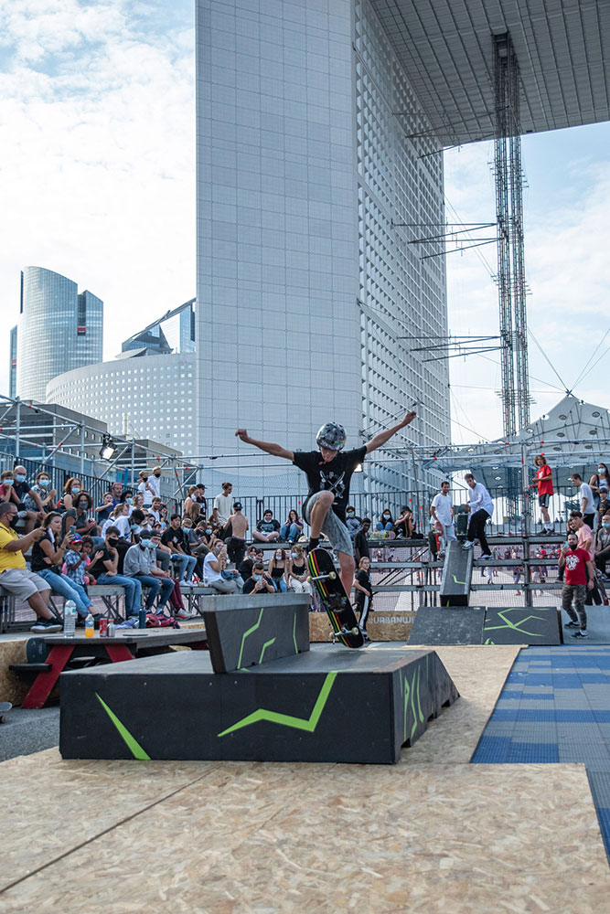 Urban Week Festival Paris La Defense, Skate, September 20, 2020, France, (Nos Dren).