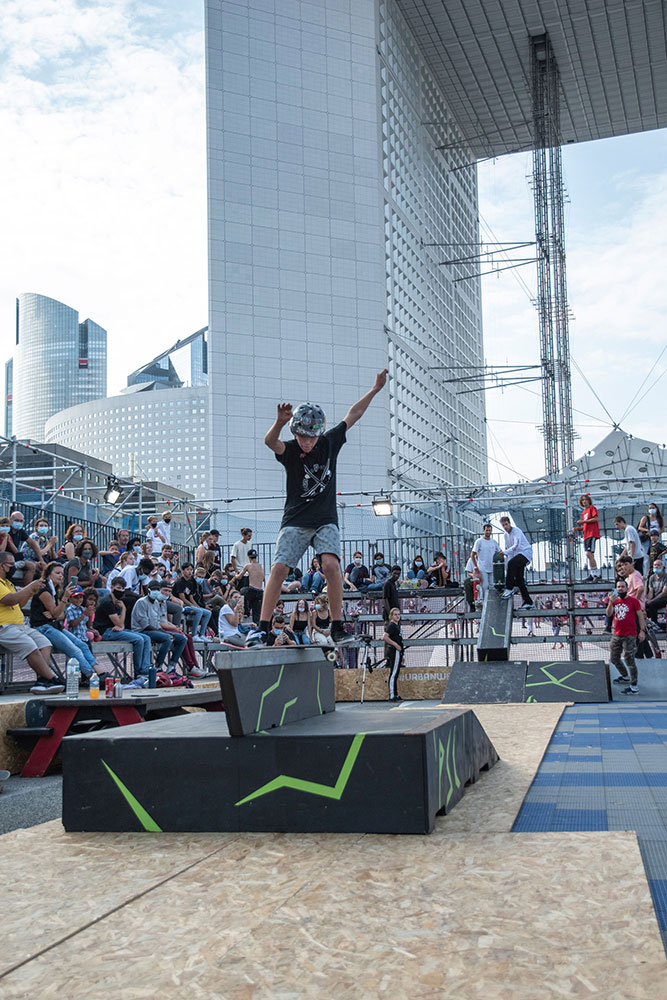 Urban Week Festival Paris La Defense, Skate, September 20, 2020, France, (Nos Dren).