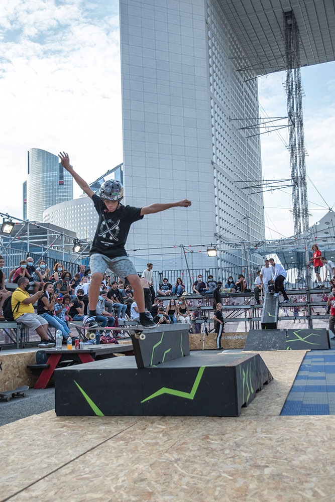 Urban Week Festival Paris La Defense, Skate, September 20, 2020, France, (Nos Dren).