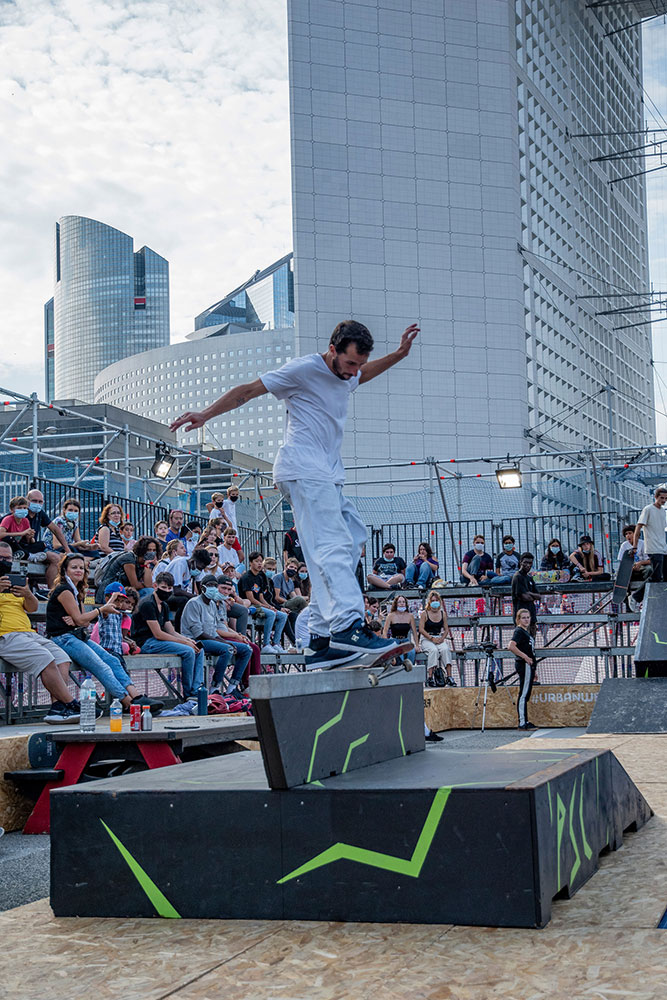 Urban Week Festival Paris La Defense, Skate, September 20, 2020, France, (Nos Dren).