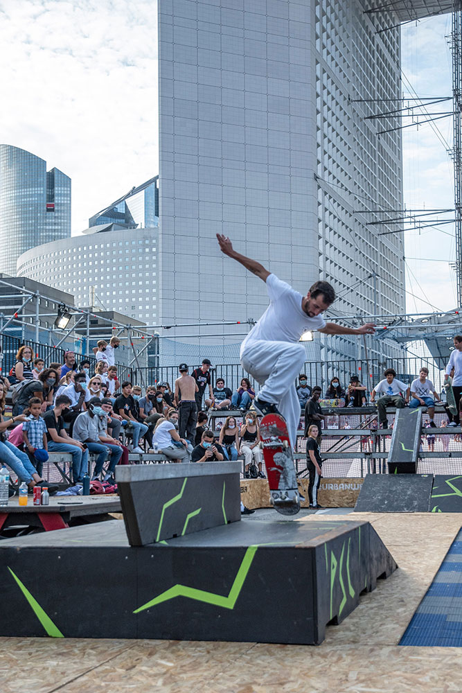 Urban Week Festival Paris La Defense, Skate, September 20, 2020, France, (Nos Dren).
