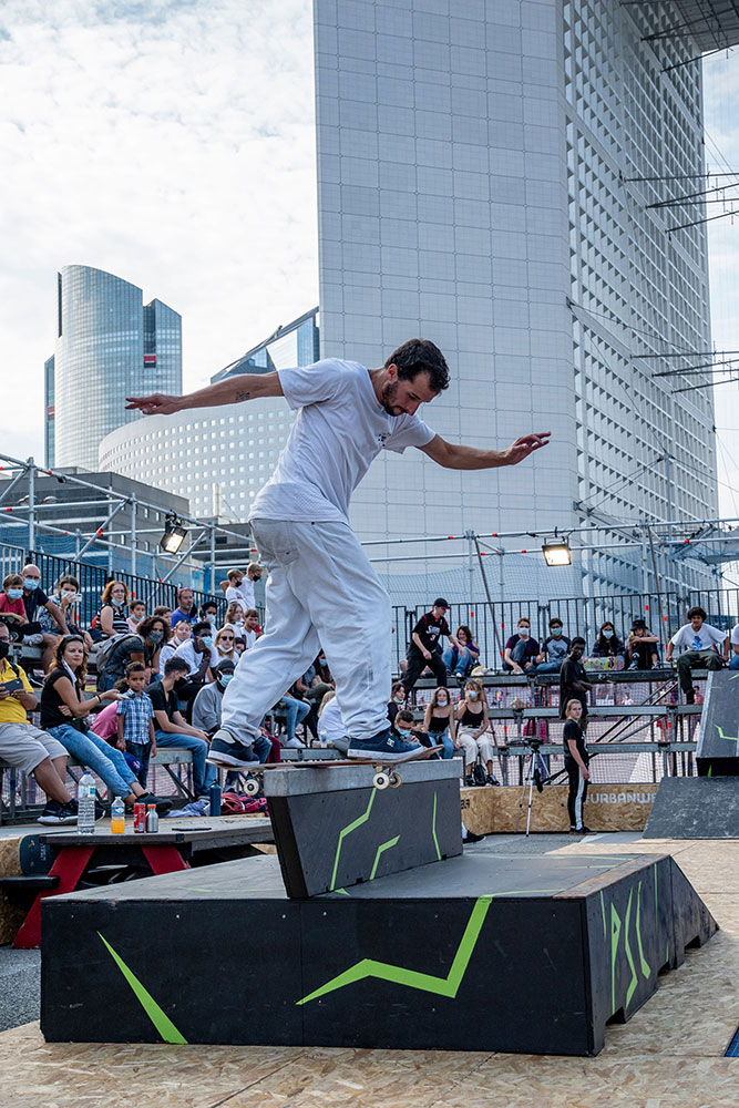Urban Week Festival Paris La Defense, Skate, September 20, 2020, France, (Nos Dren).