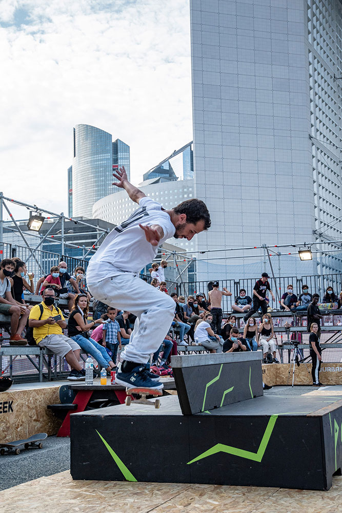 Urban Week Festival Paris La Defense, Skate, September 20, 2020, France, (Nos Dren).