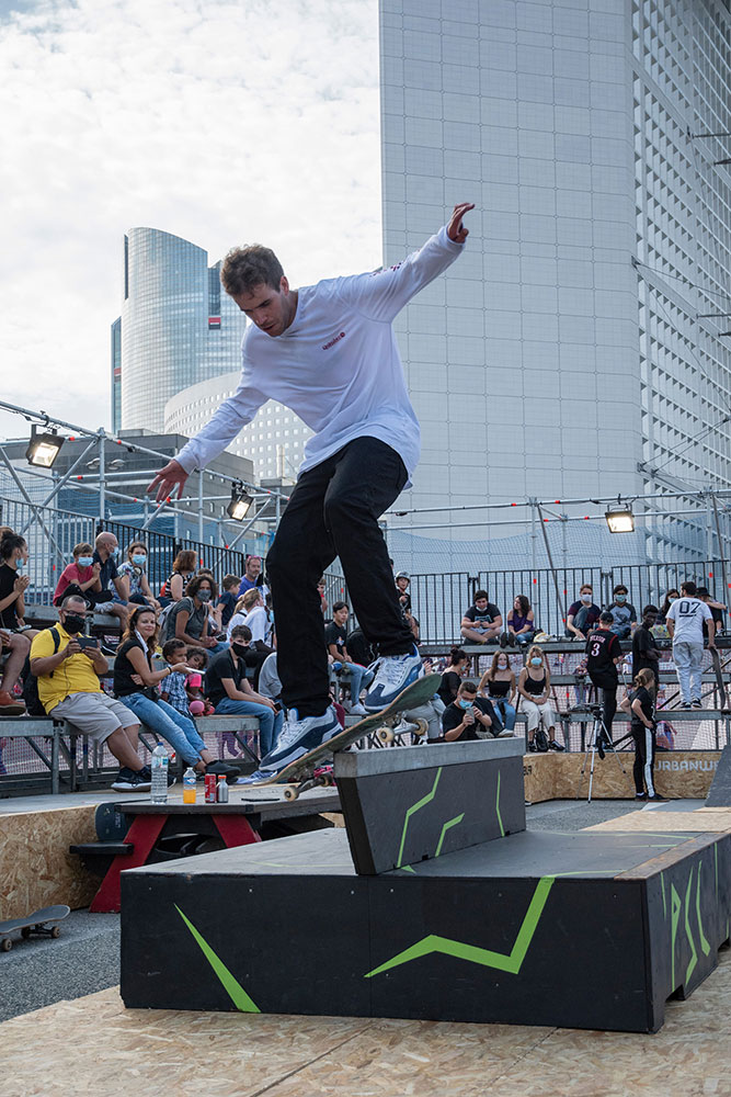 Urban Week Festival Paris La Defense, Skate, September 20, 2020, France, (Nos Dren).