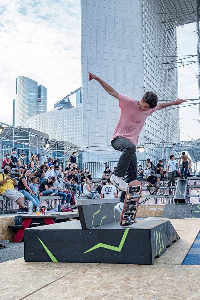 Urban Week Festival Paris La Defense, Skate, September 20, 2020, France, (Nos Dren).