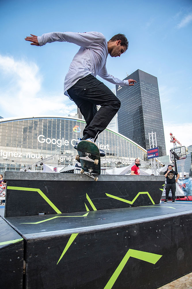 Urban Week Festival Paris La Defense, Skate, September 20, 2020, France, (Nos Dren).