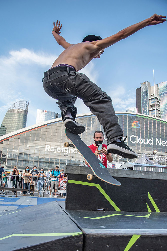 Urban Week Festival Paris La Defense, Skate, September 20, 2020, France, (Nos Dren).