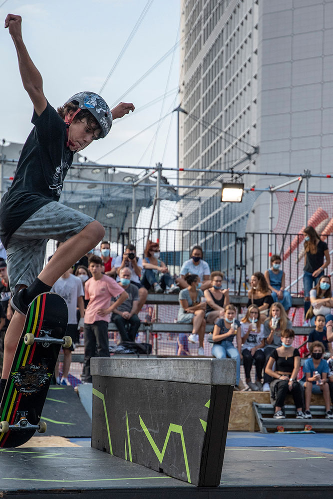 Urban Week Festival Paris La Defense, Skate, September 20, 2020, France, (Nos Dren).