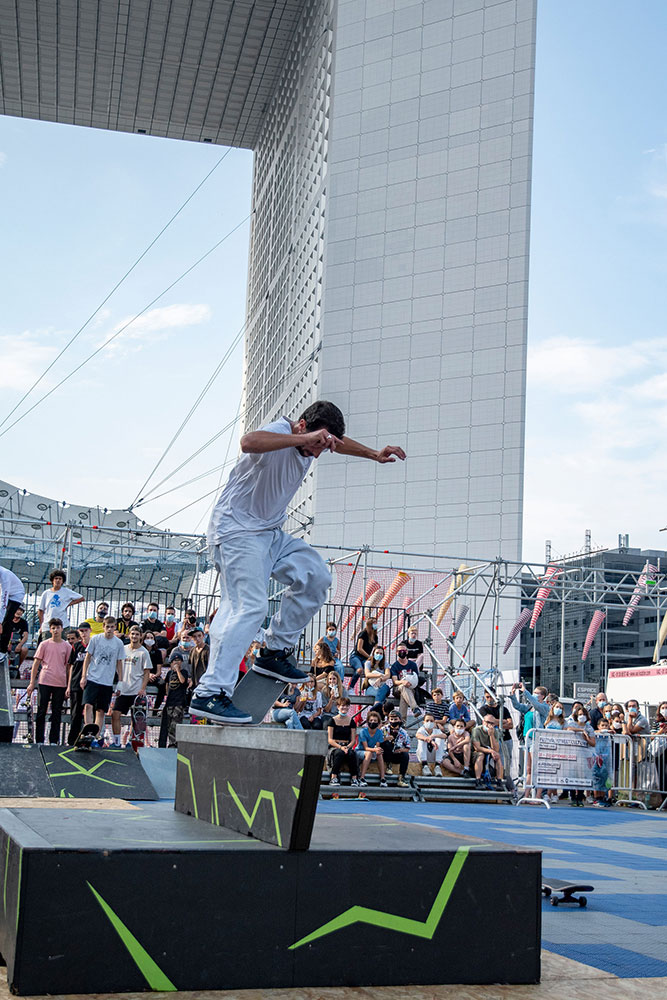 Urban Week Festival Paris La Defense, Skate, September 20, 2020, France, (Nos Dren).
