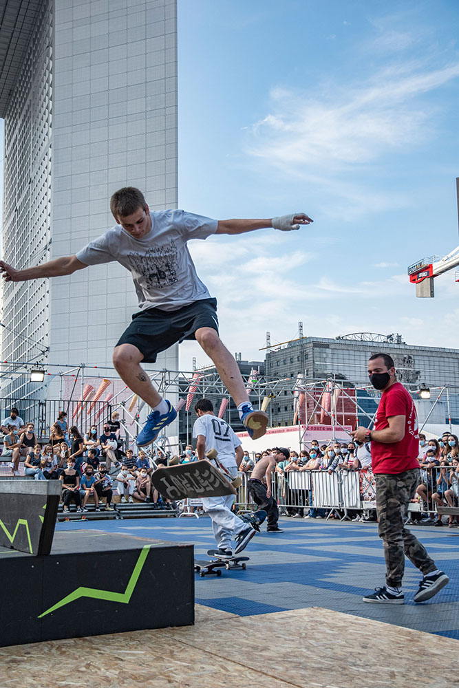 Urban Week Festival Paris La Defense, Skate, September 20, 2020, France, (Nos Dren).