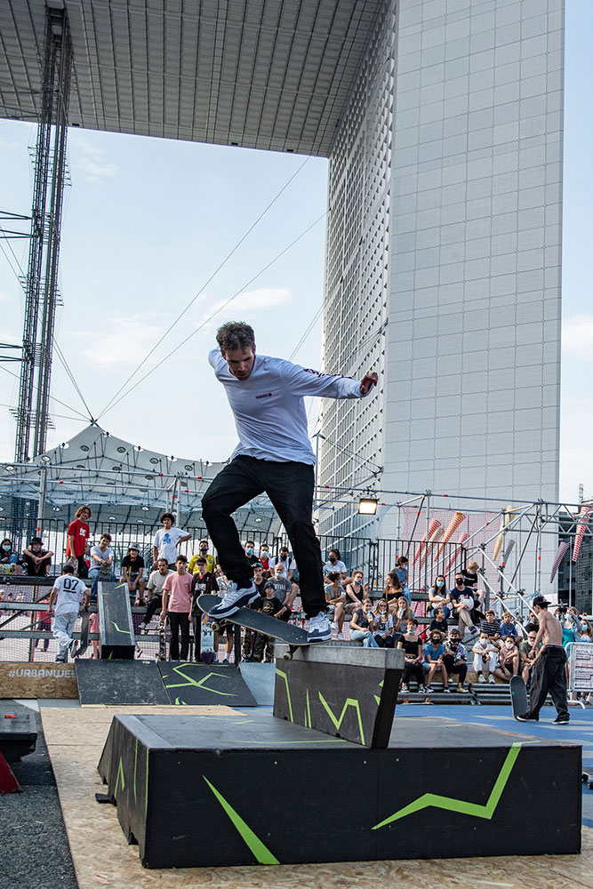 Urban Week Festival Paris La Defense, Skate, September 20, 2020, France, (Nos Dren).