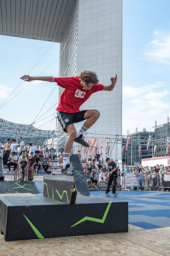 Urban Week Festival Paris La Defense, Skate, September 20, 2020, France, (Nos Dren).
