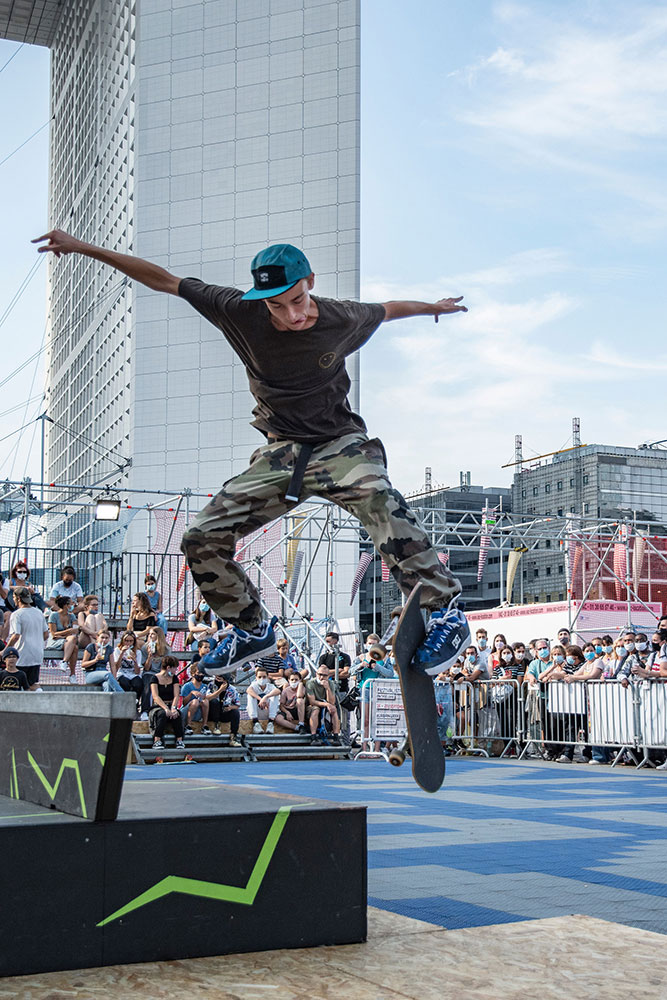 Urban Week Festival Paris La Defense, Skate, September 20, 2020, France, (Nos Dren).
