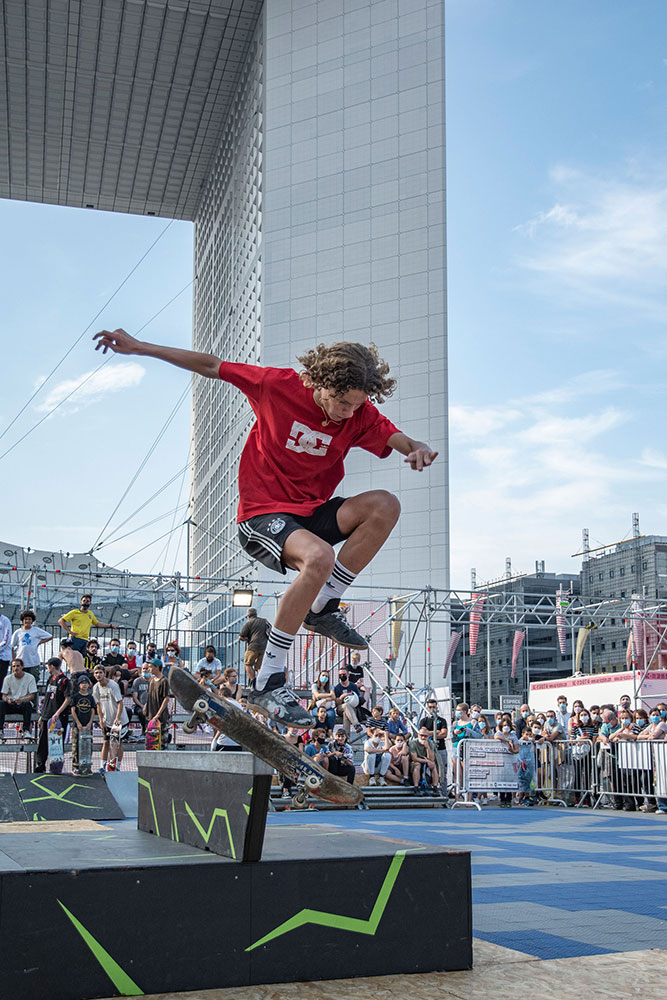 Urban Week Festival Paris La Defense, Skate, September 20, 2020, France, (Nos Dren).