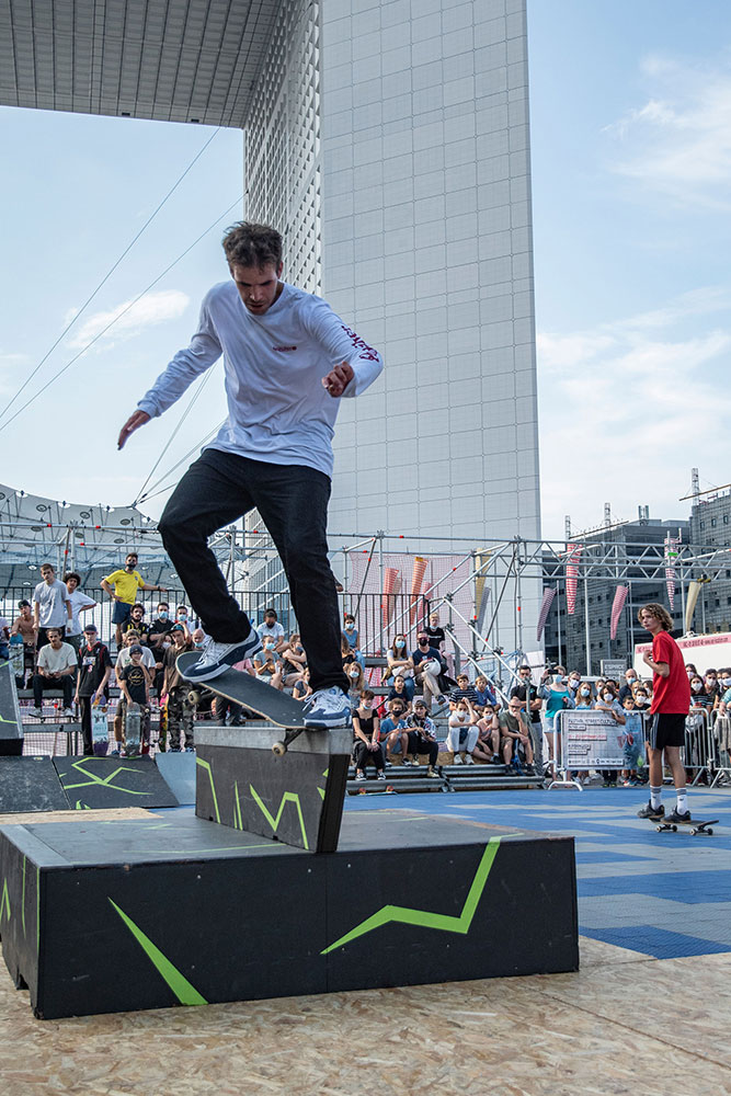 Urban Week Festival Paris La Defense, Skate, September 20, 2020, France, (Nos Dren).